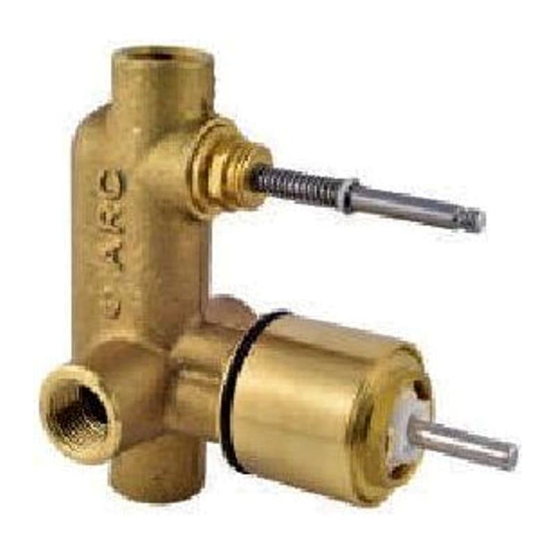 Concealed Body for Joystick Diverter 40mm Cartridge with Button Assembly, (Button Seals), Top) But without Exposed Parts For