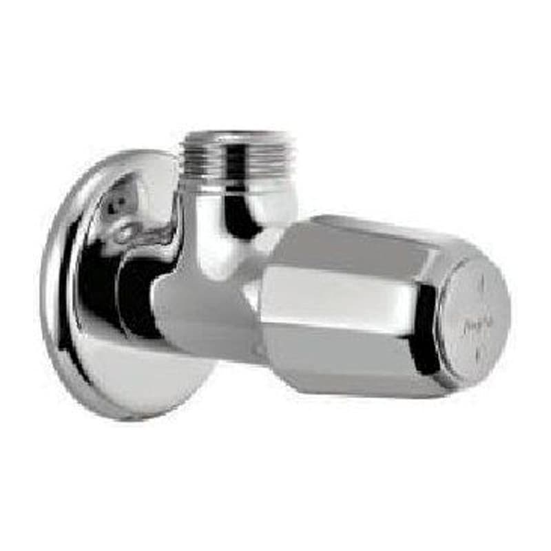 Angular Stop Cock with Wall Flange