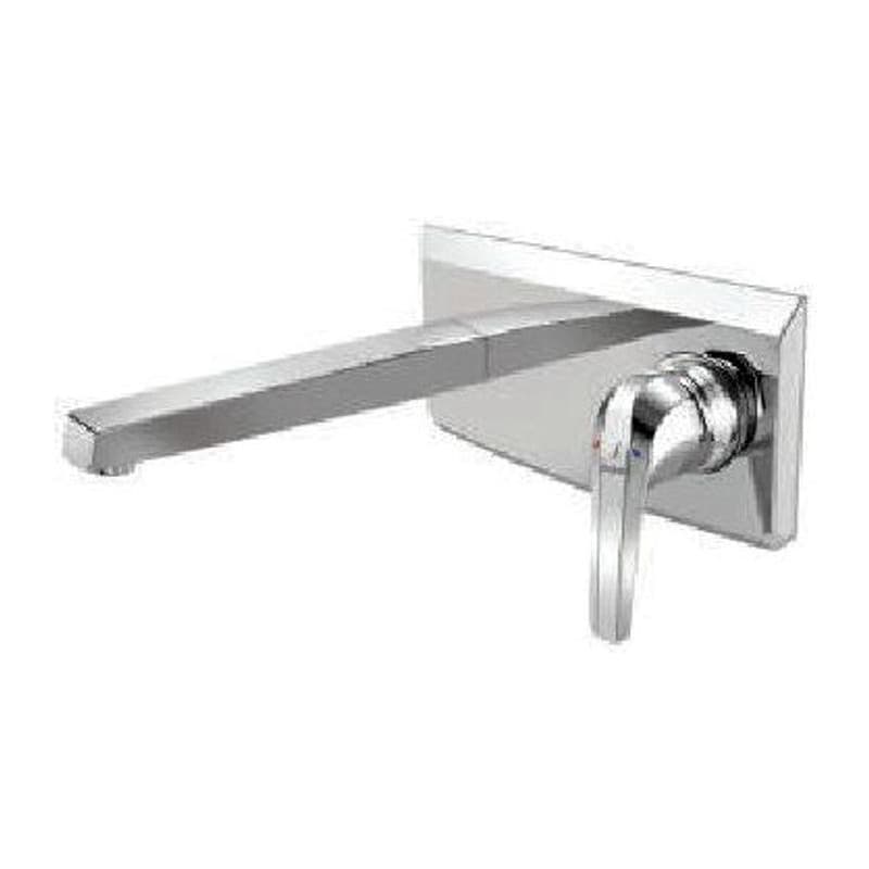 Exposed Part Kit of Single Lever Basin Wall Mounted Consisting of Operating Cartridge Sleeve, Wall Flange, Nipple & (Compatible with ALD-233N or ALD-235N)