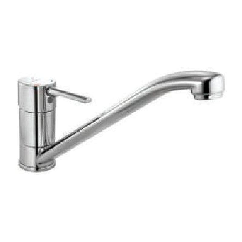 Single Lever Sink Mixer with Swinging (Table Mounted Model) with 450mm Long Braided Hoses