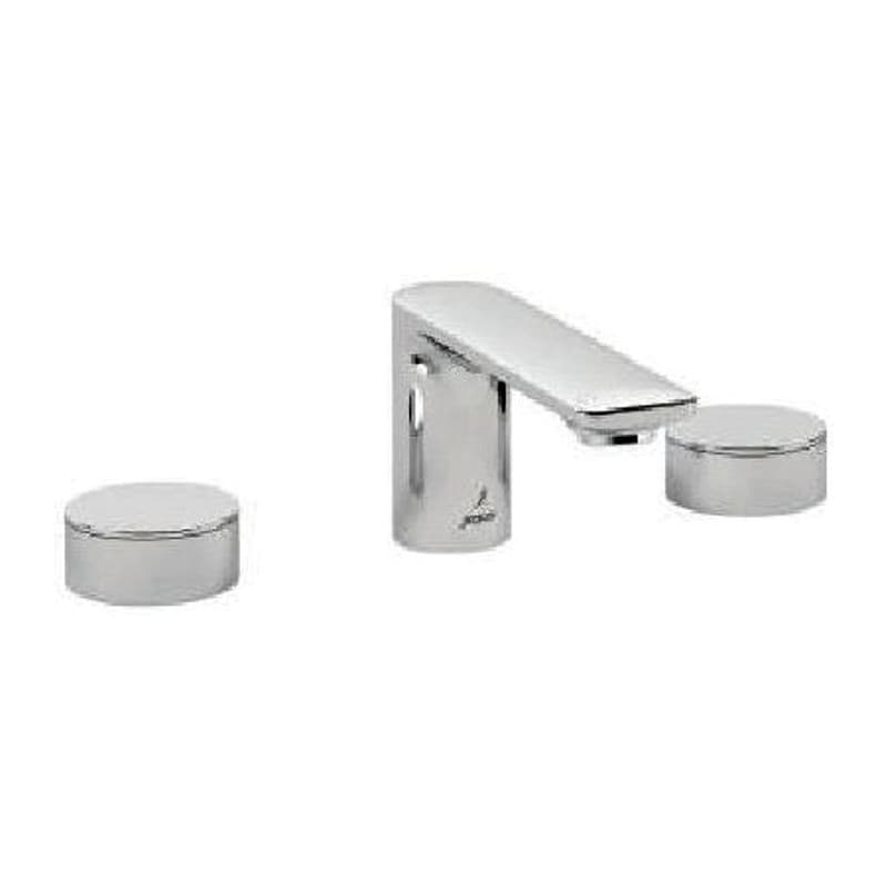 3-Hole Basin Mixer with Casted Spout, Handle and without Popup Waste System