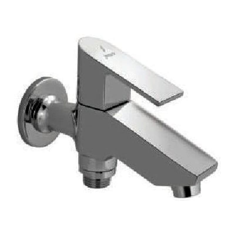 2 Way Bib Cock with Wall Flange