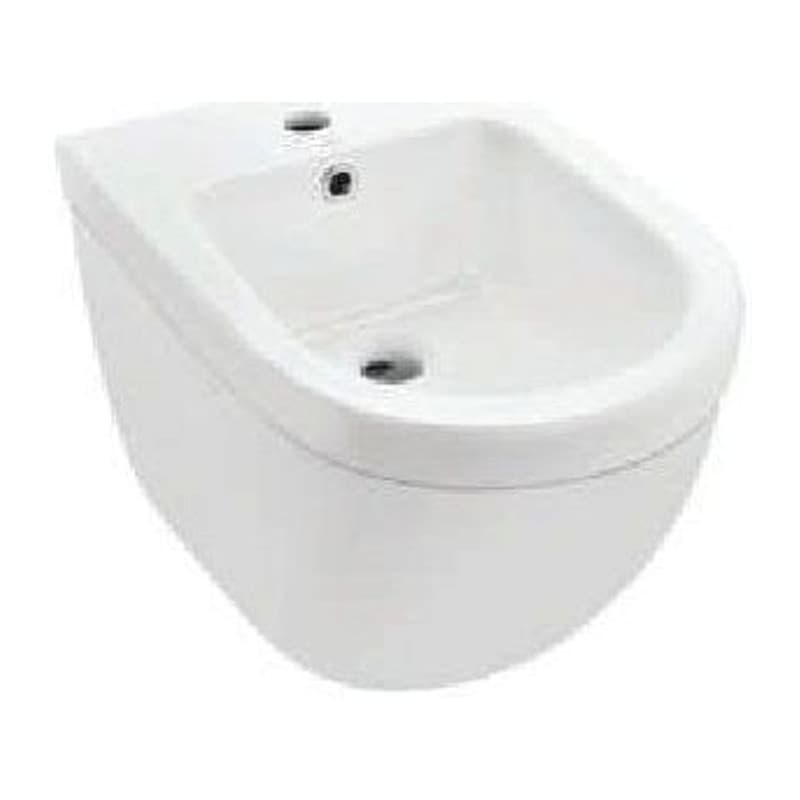 Wall Hung Bidet with Accessories Set, Size: 385x525x360 mm