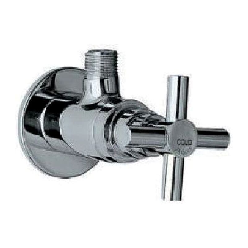 Angular Stop Cock Cold Only with Wall Flange