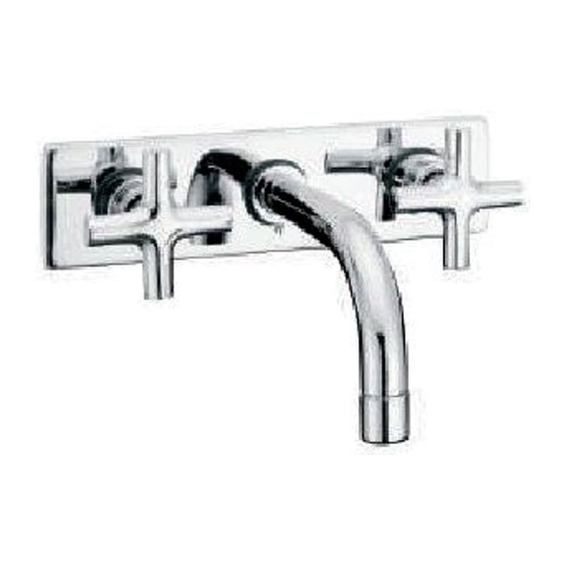 Two Concealed Stop Cocks with Basin (Composite One Piece Body)
