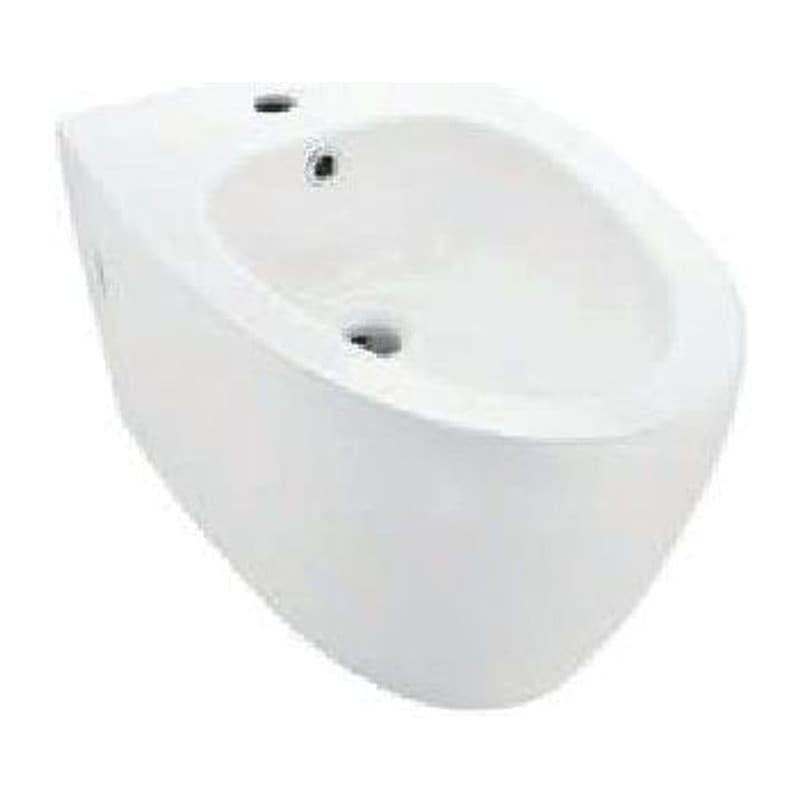 Wall Hung Bidet with Accessories Set, Size: 400x580x335 mm