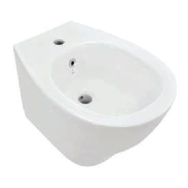Wall Hung Bidet with Accessories Set, Size: 385x520x340 mm