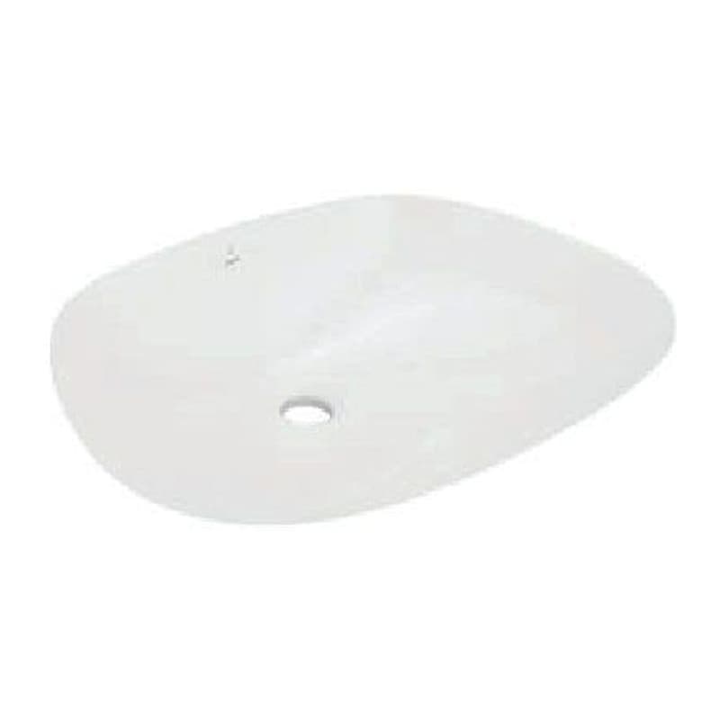Under Counter Basin with Fixing Accessories, Size: 640x490x155 mm
