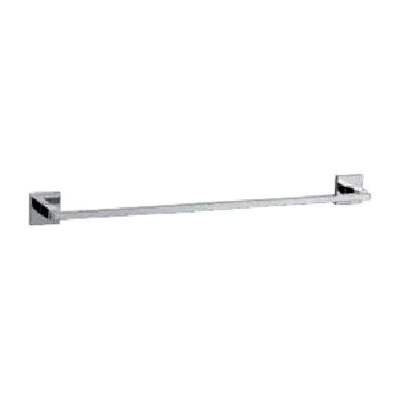 Single Towel Rail 600mm Long, Stainless Steel