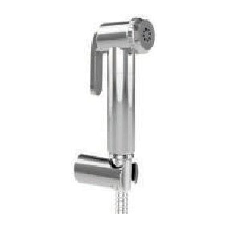 Hand Shower (Health Faucet) with a thin size mouth jali, 1 Meter Long PVC Tube Hook