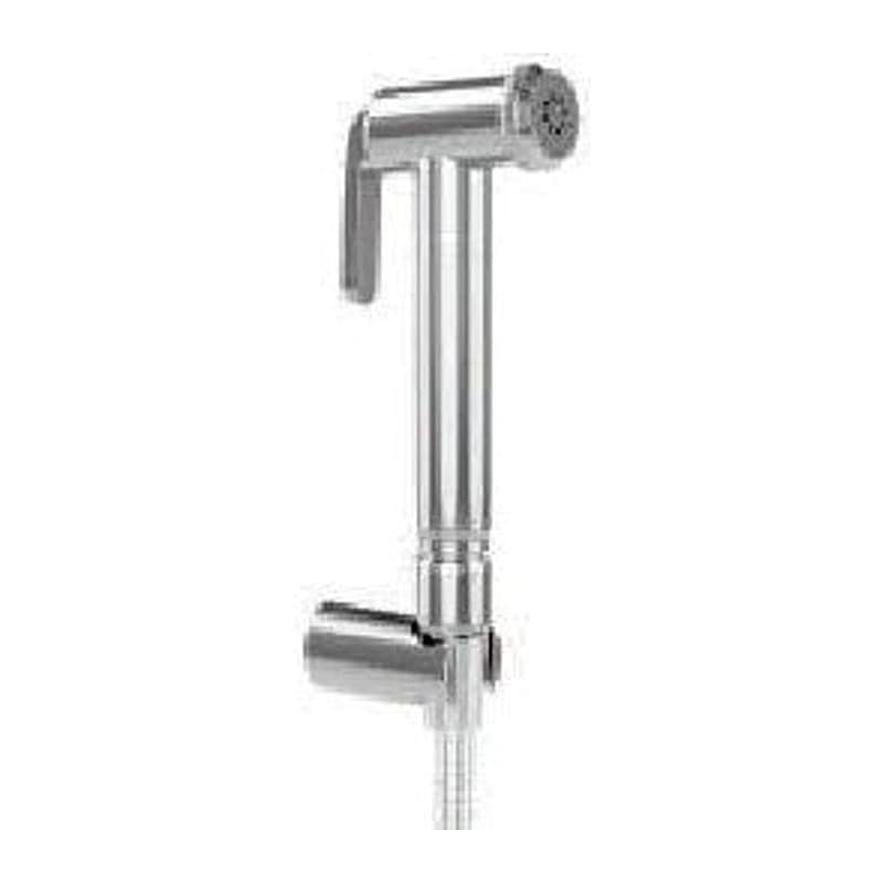 Meter Long Hand Shower (Health Faucet) with a thin (Back size mouth jali, 1 Meter Long Easy Flex Wall Hook with NRV (Back Flow Preventer)