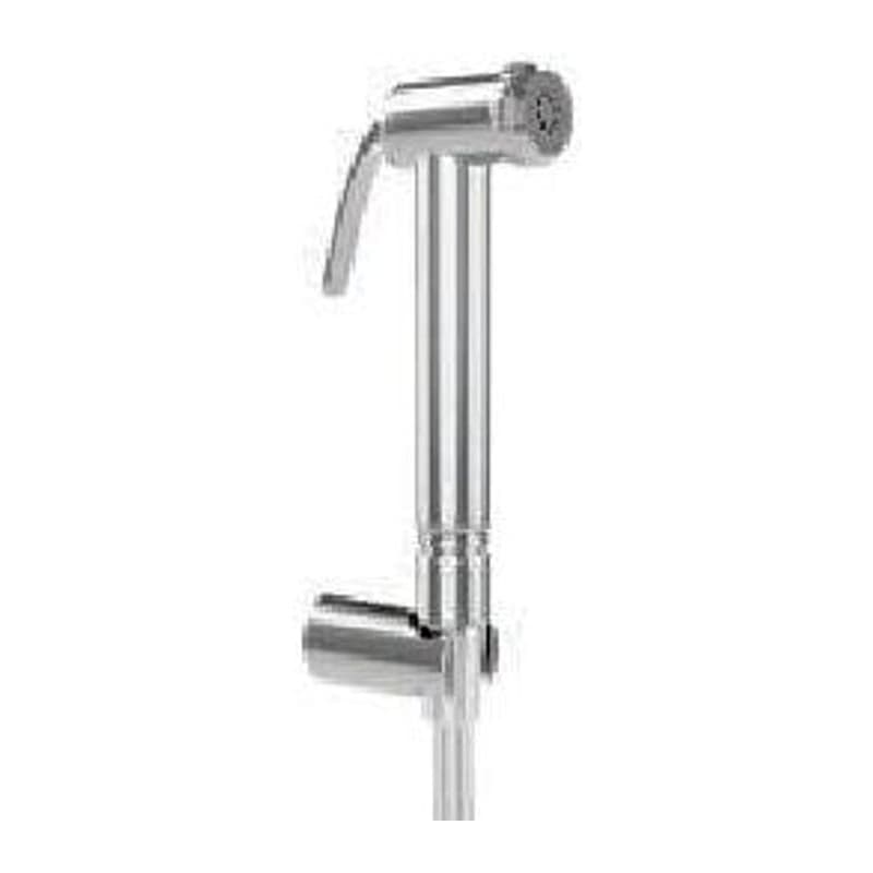 Hand Shower (Health Faucet) with 1 Easy Flex Tube & Wall Hook with NRV Flow Preventer)