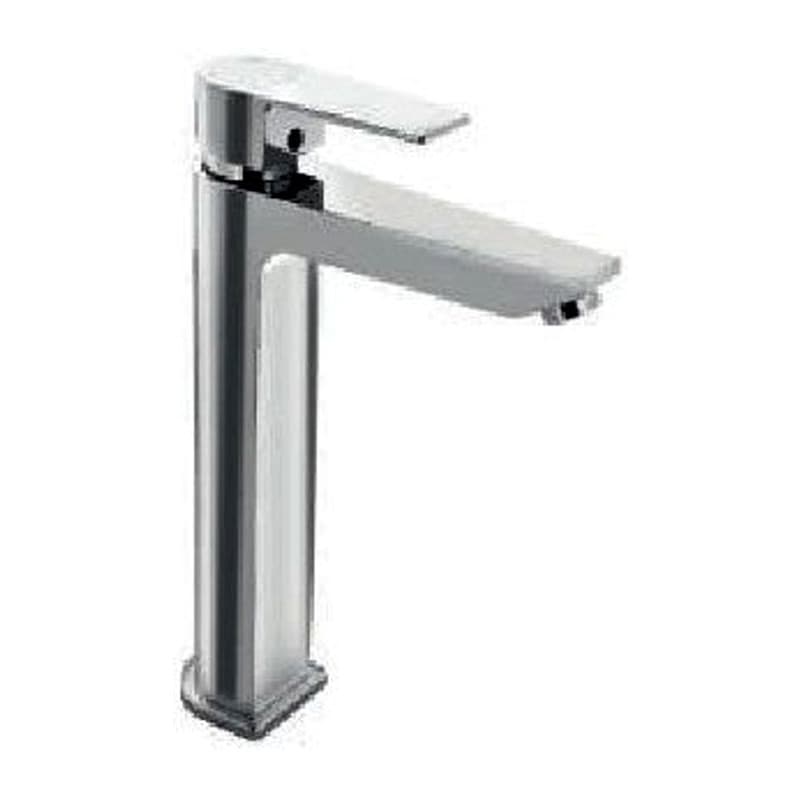 Waste & Single Lever Tall Boy with 150mm Extension Body & 600mm Long Braided Hoses