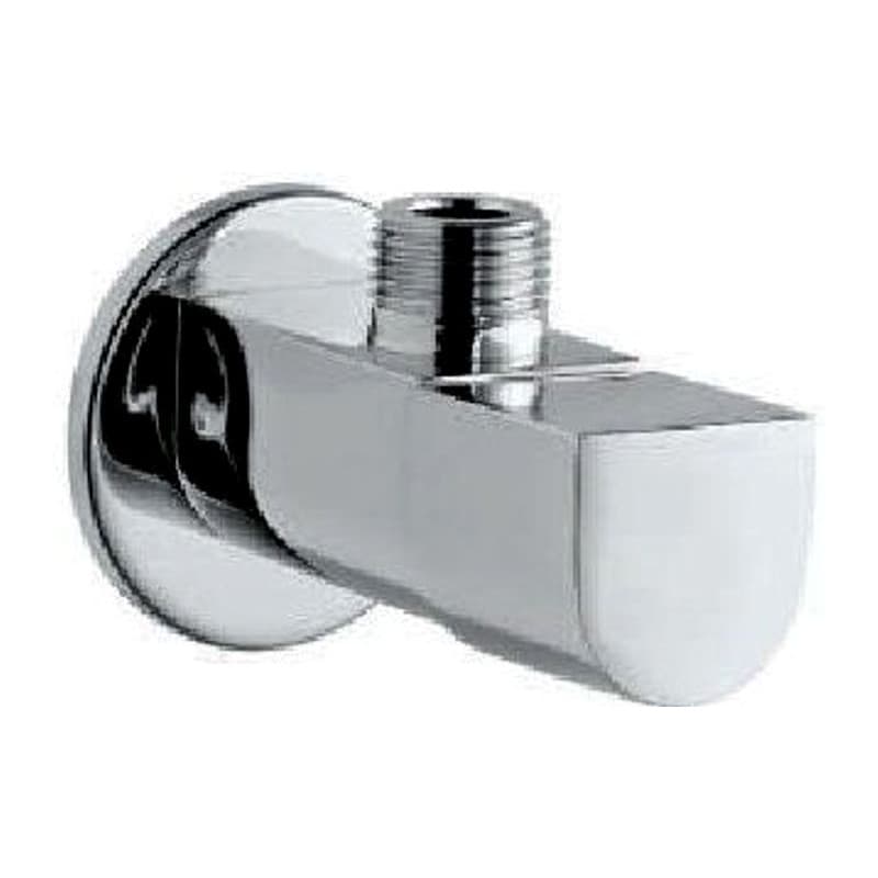 Angular Stop Cock with Wall Flange