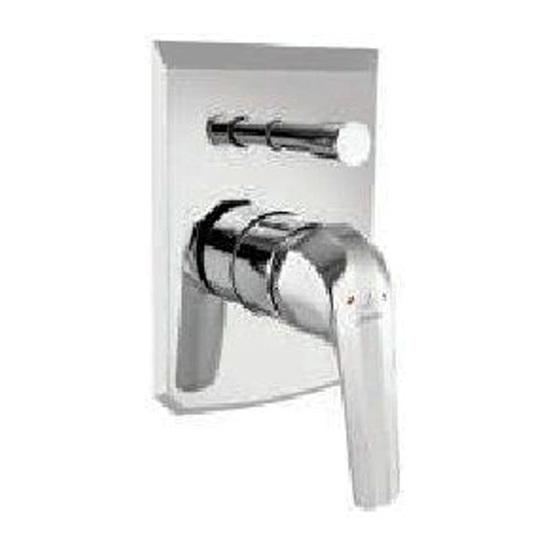 Single Lever Exposed Parts Kit of Diverter Consisting of Operating Lever, Cartridge Wall Flange (with Seals) & Button Assembly Sleeve & Button (Compatible with ALD-065M)