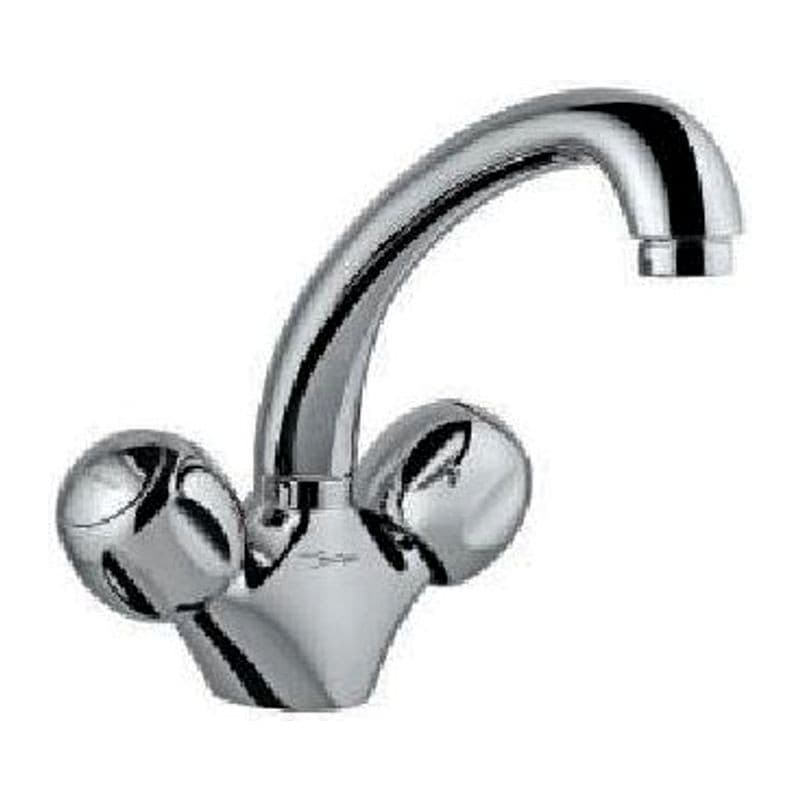 Sink Mixer with Swinging Spout (Table Model) with 450mm Long Braided Hoses