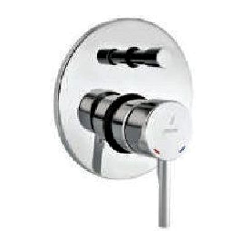 Single Lever Exposed Parts Kit of Diverter Consisting of Operating Lever, Cartridge Wall Flange (with Seals) & Button Assembly Sleeve & Button (Compatible with ALD-065M)