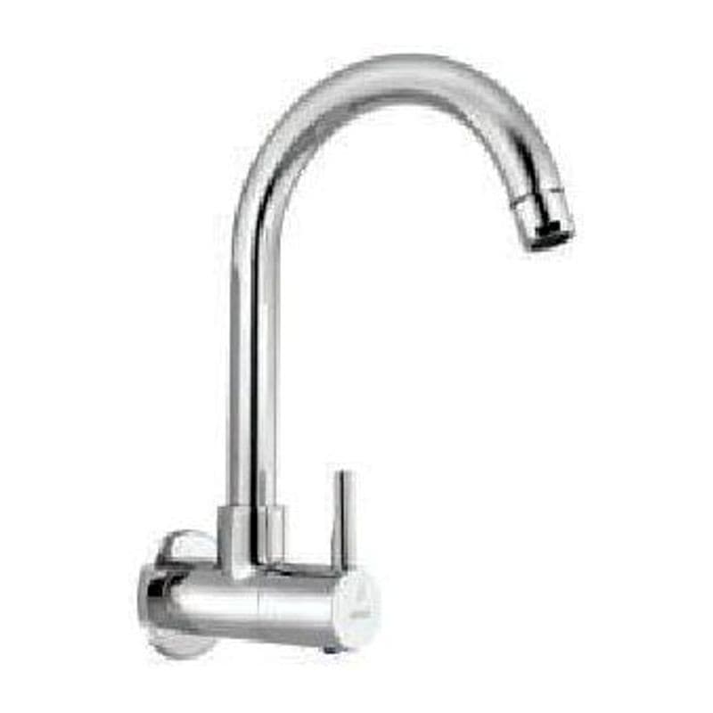 Sink Cock with Regular Swinging Spout Legs & (Wall Mounted Model) with Wall Flange