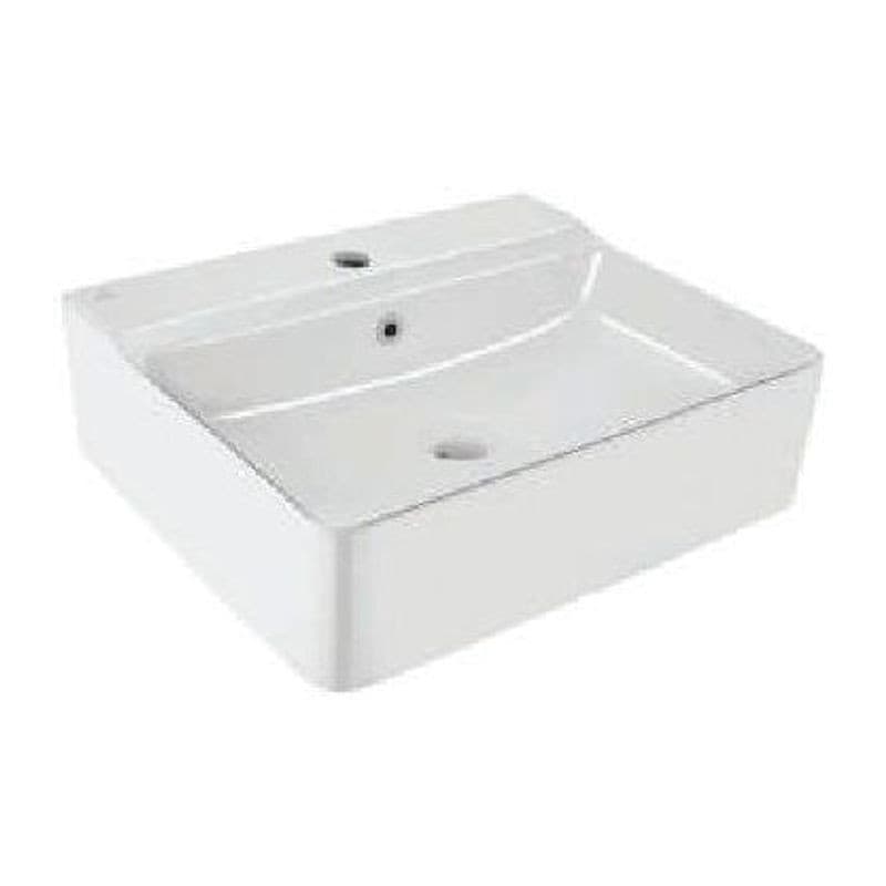 Thin Rim Table Top Basin, Size: 515x435x160 mm