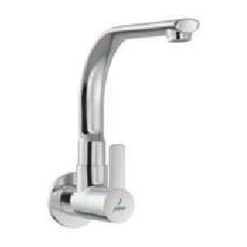 Sink Cock with Regular Swinging Spout Legs & (Wall Mounted Model) with Wall Flange