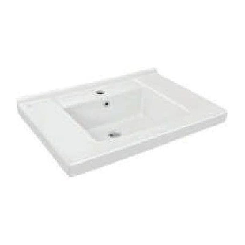 Wall Hung Basin with Fixing Accessories, Size: 690x475x210 mm