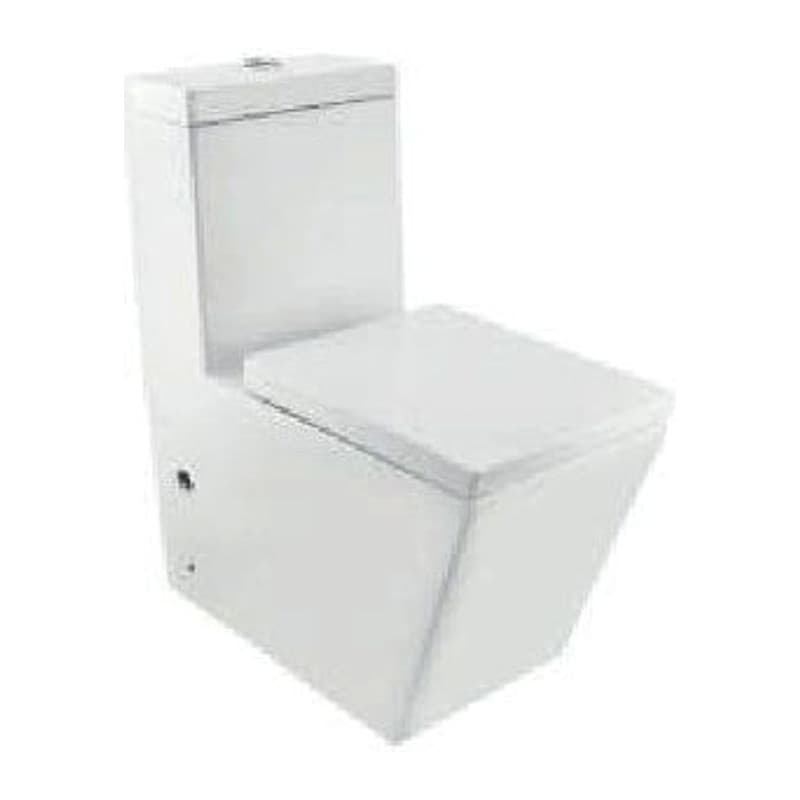 Single Piece WC with UF Soft Close Seat Cover, Hinges, Fitting, Fixing Accessories and Accessories Set, Size: 370x695x795 mm, S Trap- 300 mm