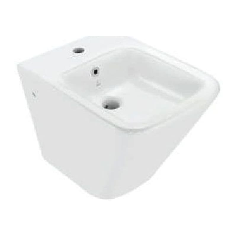 Floor Mount Bidet with Fixing Accessories, Size: 370x520x410 mm