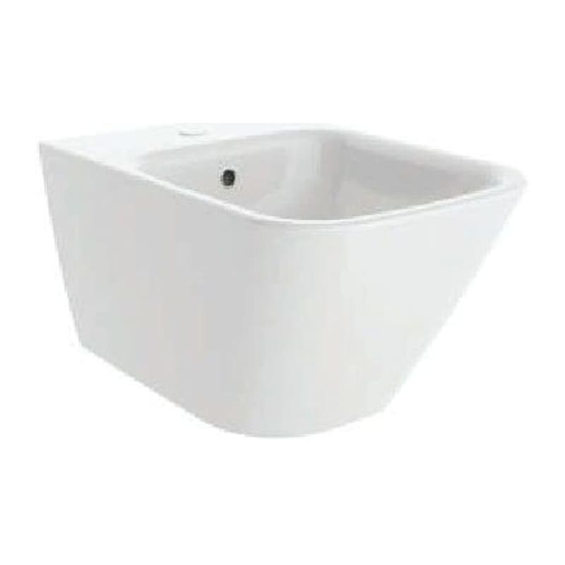 Blind Installation Wall Hung Bidet with Fixing Accessories Size: 370x525x280 mm