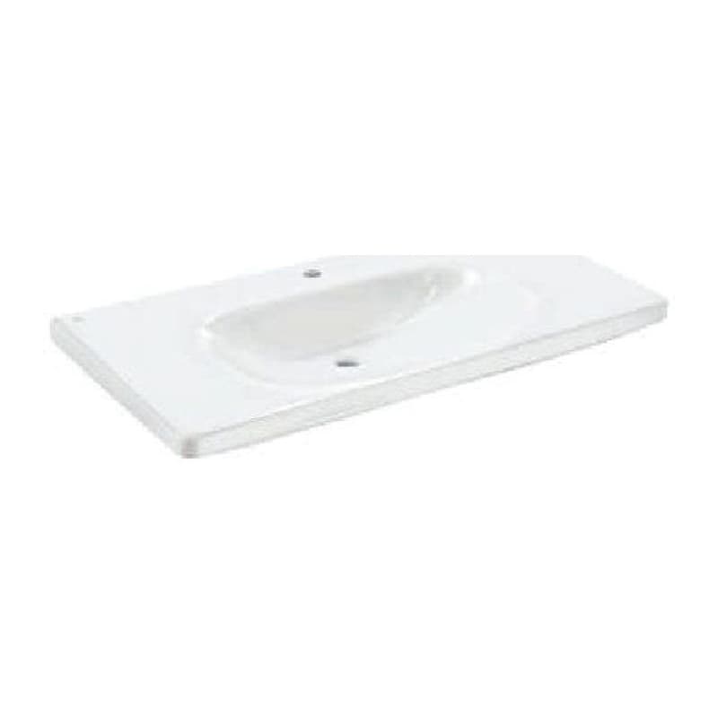 Wall Hung Basin with Fixing Accessories, Size: 1000x500x185 mm