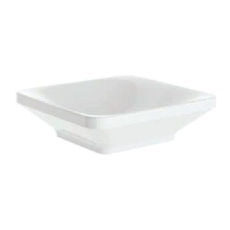 Table Top Basin, with Fixing Accessories, Shape: Square Size: 450x450x130 mm