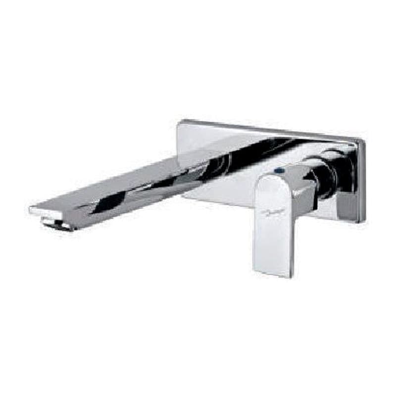 Spout Exposed Part Kit of Single Concealed Cock Consisting of Operating Lever, Sleeve, Wall Flange (with Seals) & Basin (Compatible with ALD-441)