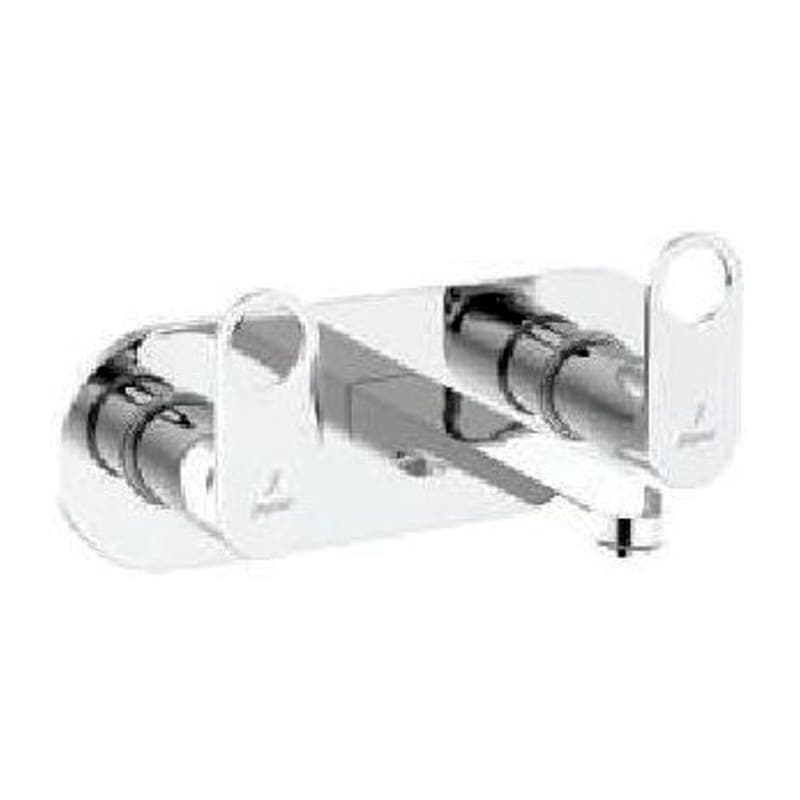 Two Concealed Stop Cocks with Basin (Composite One Piece Body)