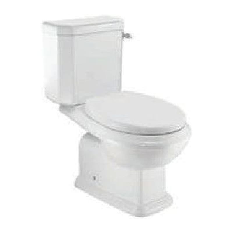 Rimless Bowl with Side Flush Cover, Hinges, Single Flush Cistern Size: 420x710x810 mm, P Trap