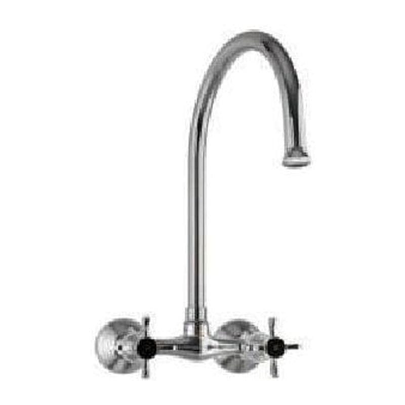Sink Mixer with Regular Swinging Spout Legs & (Wall Mounted Model) with Connecting Legs & Wall Flanges