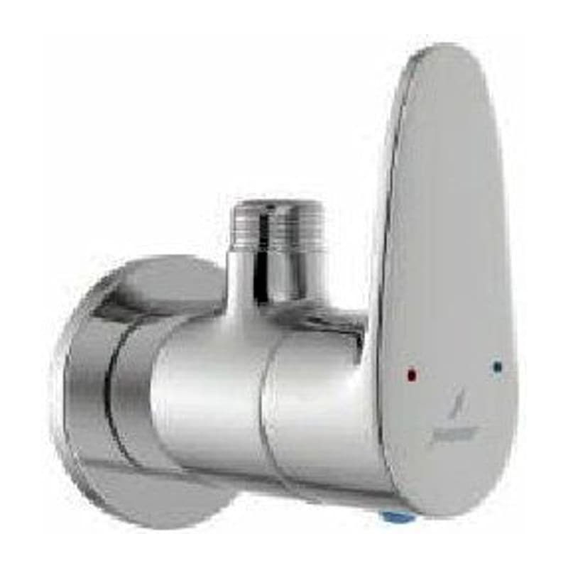 Angular Stop Cock with Wall Flange