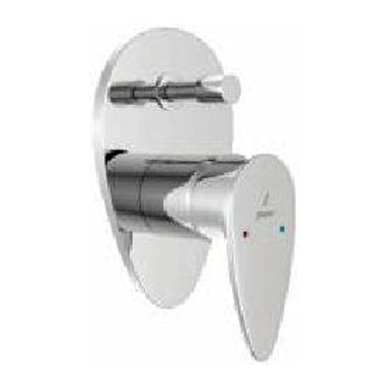Single Lever Exposed Parts Kit of Diverter Consisting of Operating Lever, Cartridge Wall Flange (with Seals) & Button Assembly Sleeve & Button (Compatible with ALD-065M)